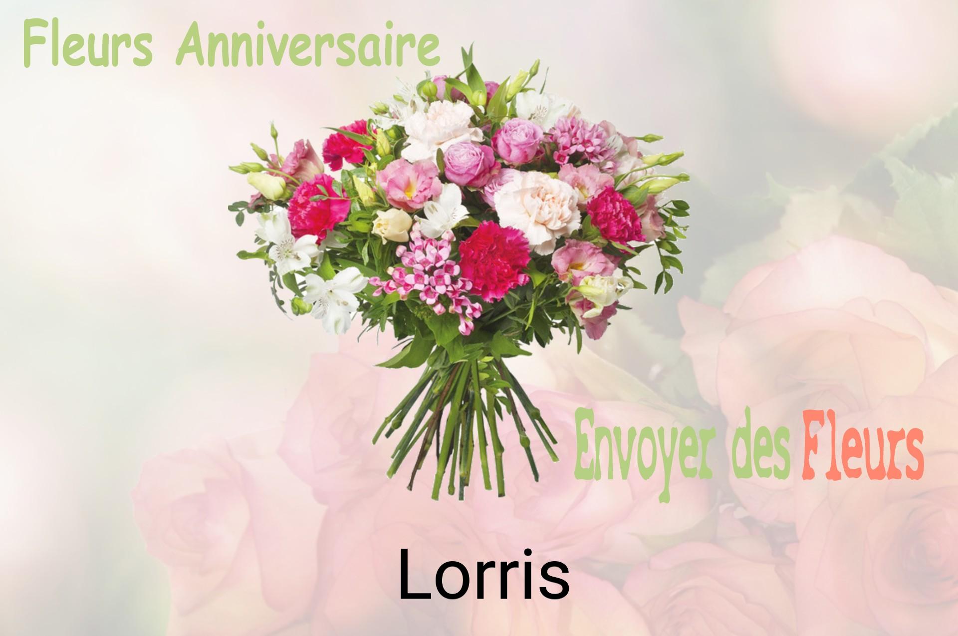 Bouquet de fleurs d’anniversaire livré à Lorris